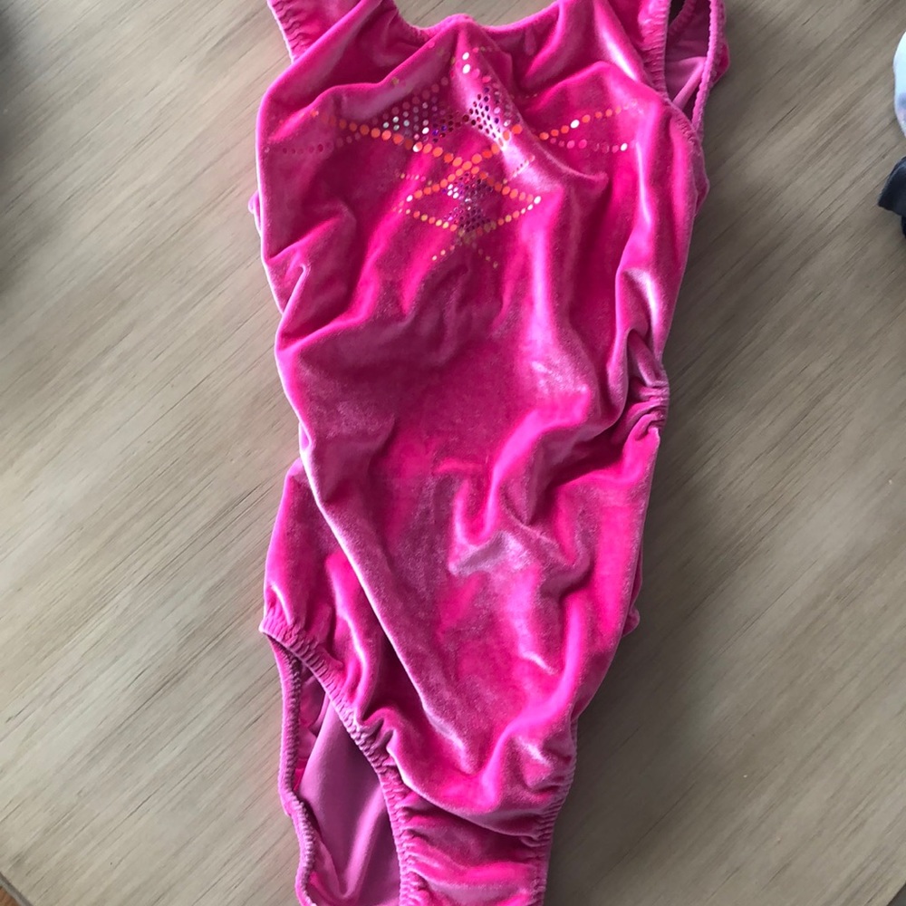 Adult medium velour leotard